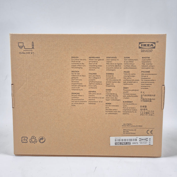 IKEA Glänsa ljusstjärna modern belysning ny