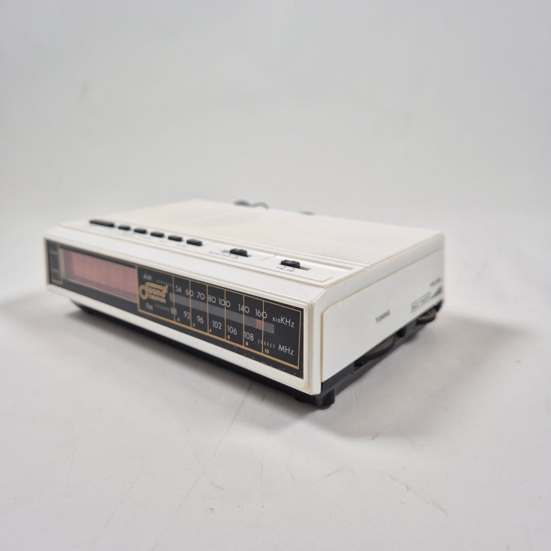 Sony retro AM/FM-radio i plast, klassisk design