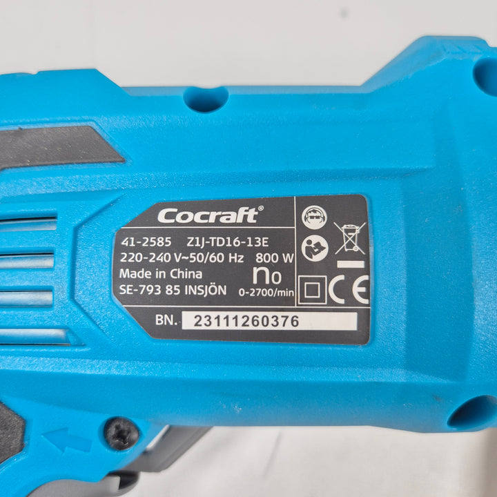 Cocraft Elborrmaskin 800W Begagnad Hög Kvalitet