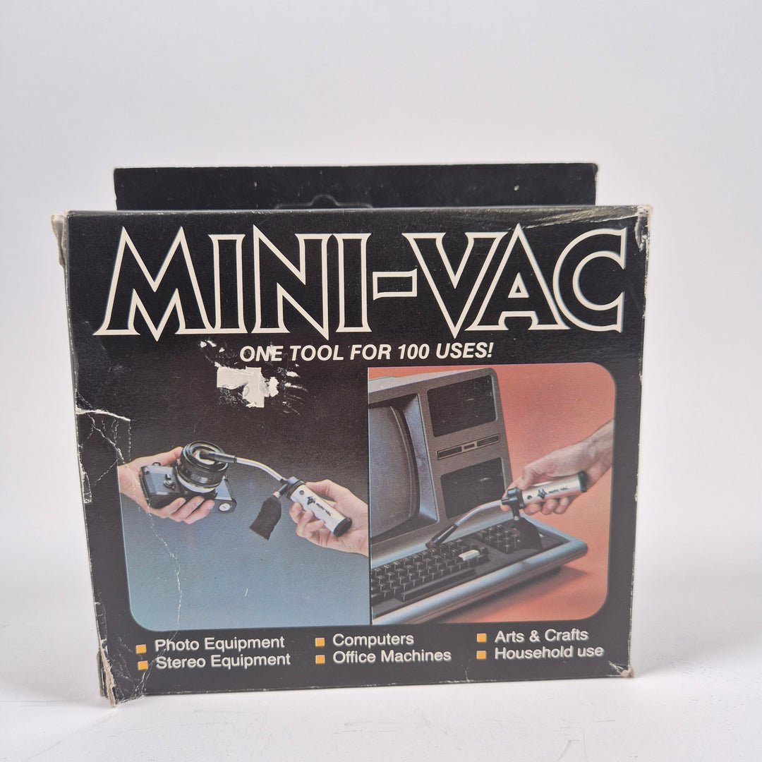 Retro Mini-Vac Elektroniktillbehör i Plast och Metall