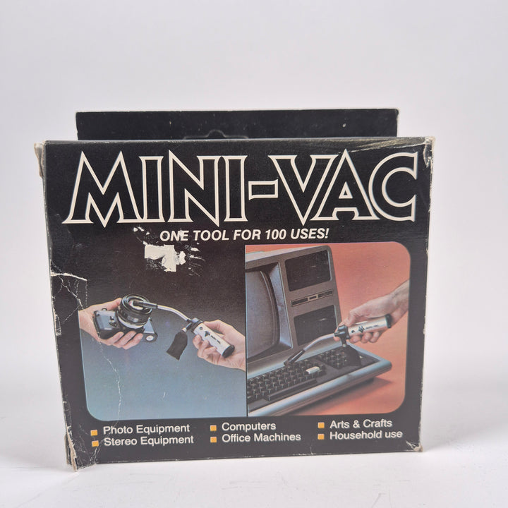 Retro Mini-Vac Elektroniktillbehör i Plast och Metall