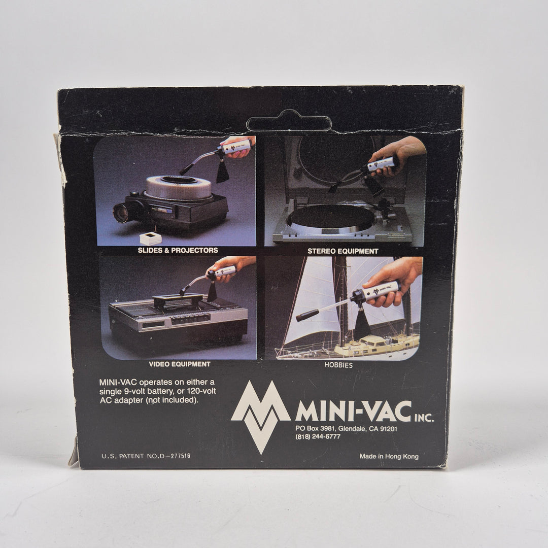 Retro Mini-Vac Elektroniktillbehör i Plast och Metall