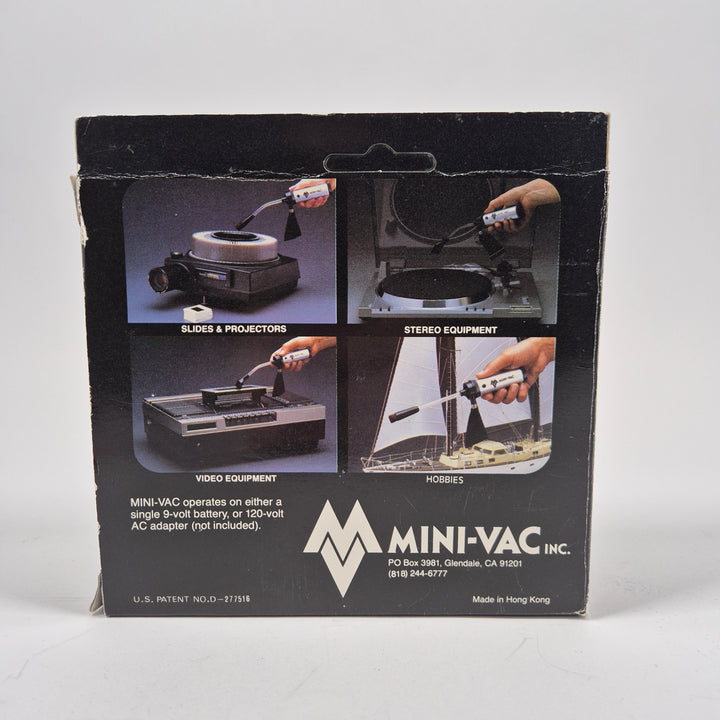 Retro Mini-Vac Elektroniktillbehör i Plast och Metall