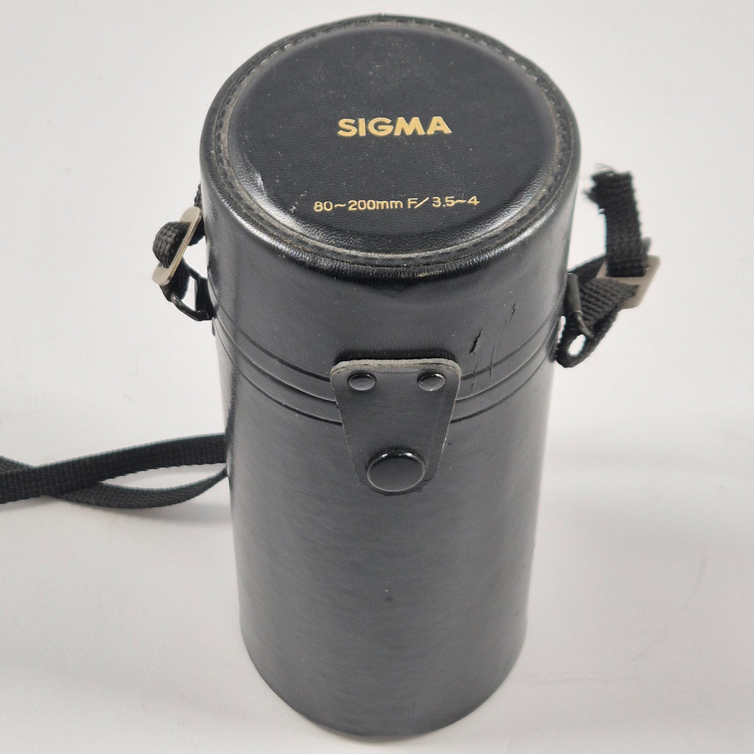 Sigma linsfodral i läder för 80-200mm