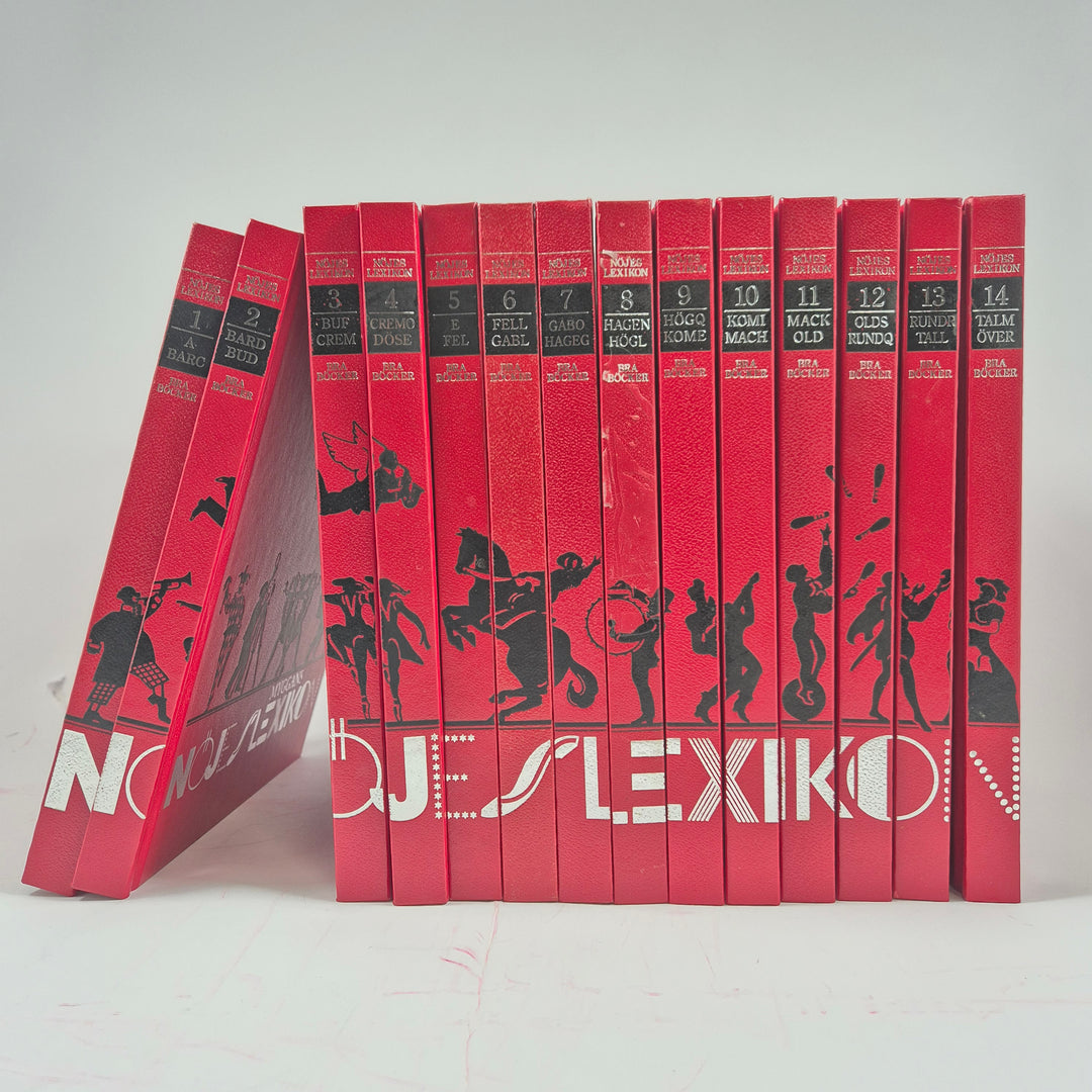 Myggans Nöjeslexikon Retroböcker i Utmärkt Skick