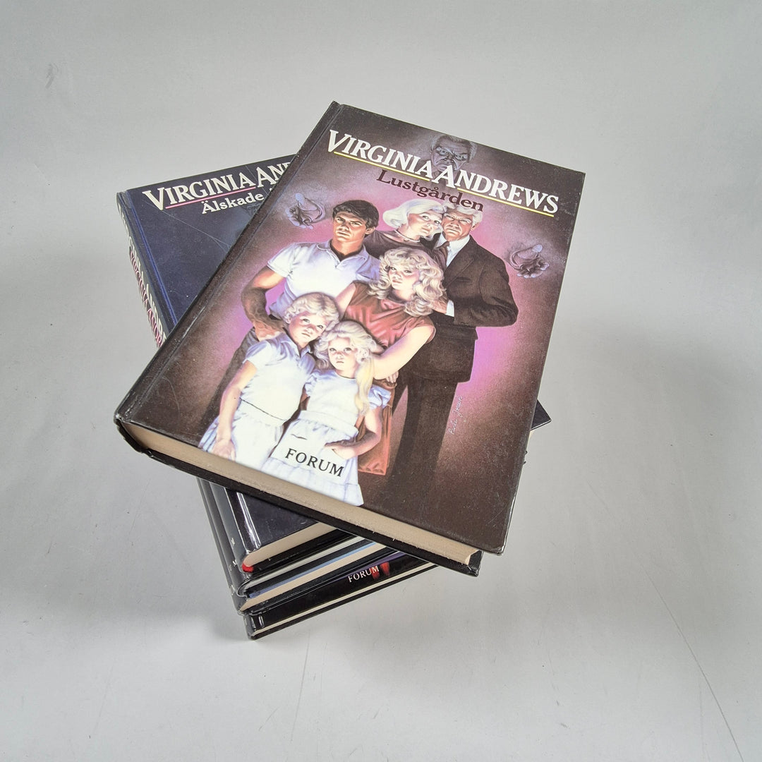 Samlarvänliga Virginia Andrews-böcker i gott skick