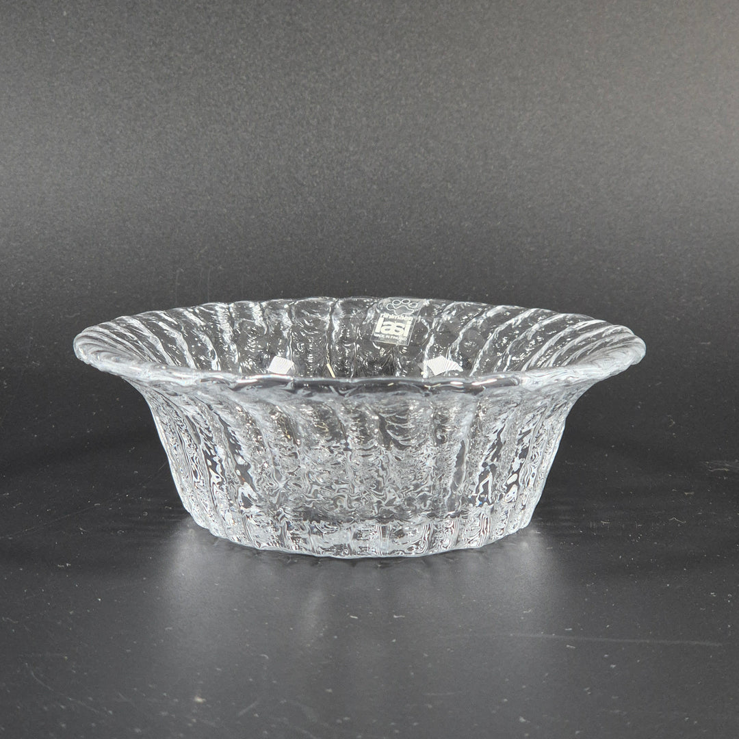 Två retro glasskålar Riihimäen Lasi Finland