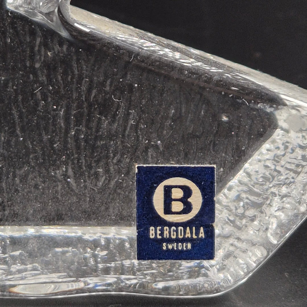 Bergdala glasfigur – Vädur i kristallglas (Sweden)