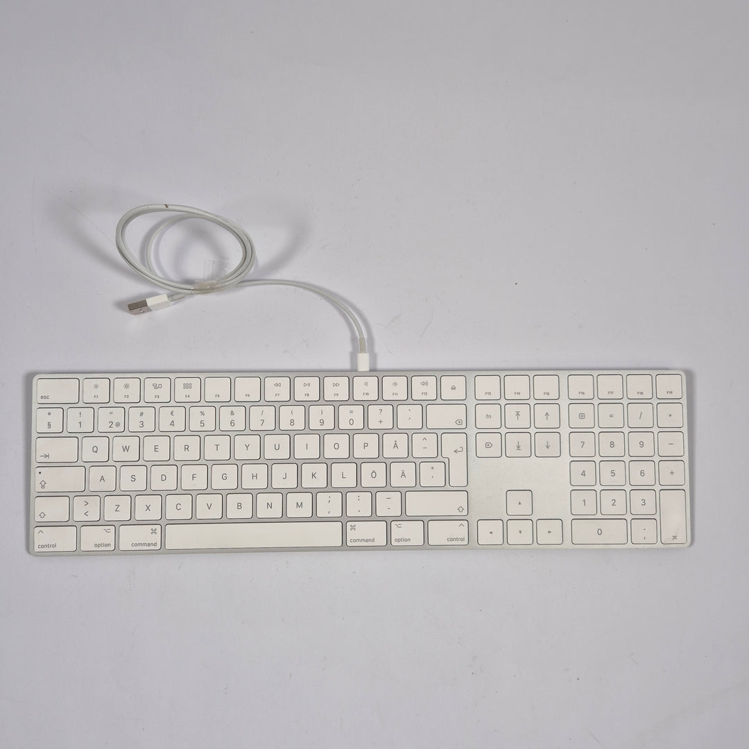 Apple aluminiumtangentbord fullstort med numerisk del