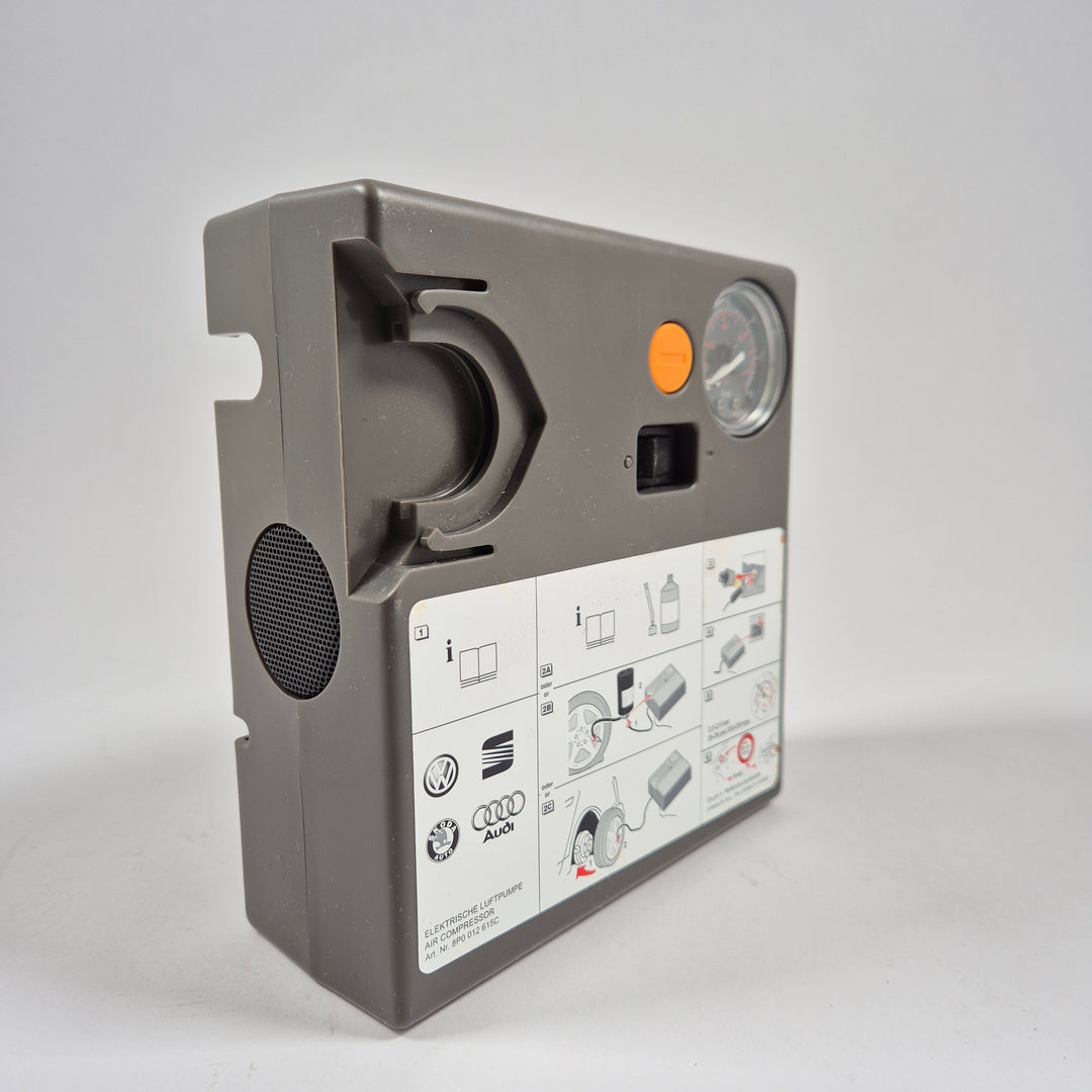 12V bilkompressor med manometer Active Tools