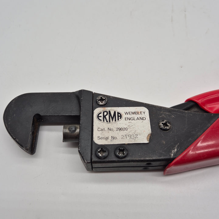 Retro ERMA kabelpress med röda handtag