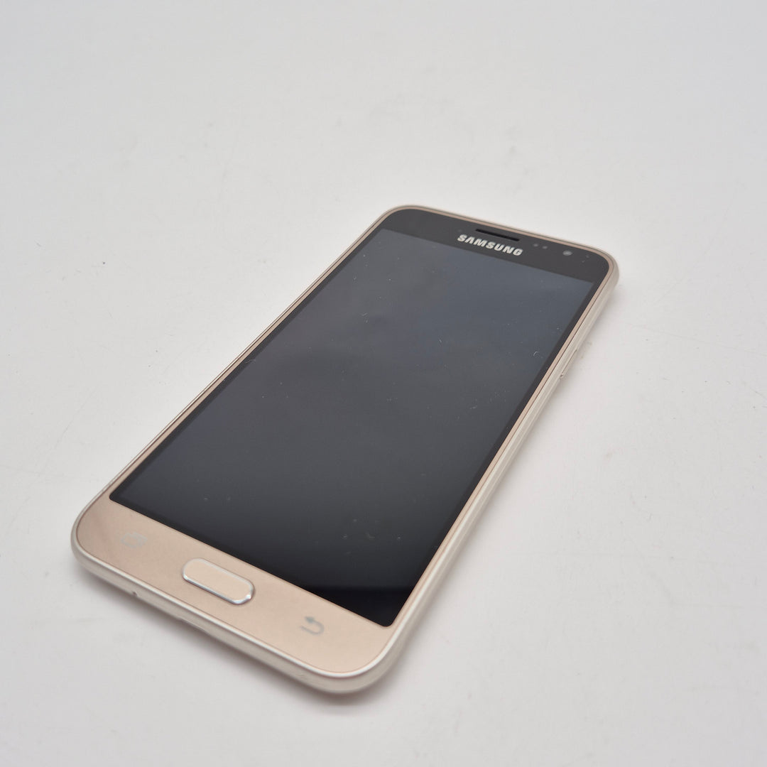 Samsung Galaxy J3 guld begagnad smartphone