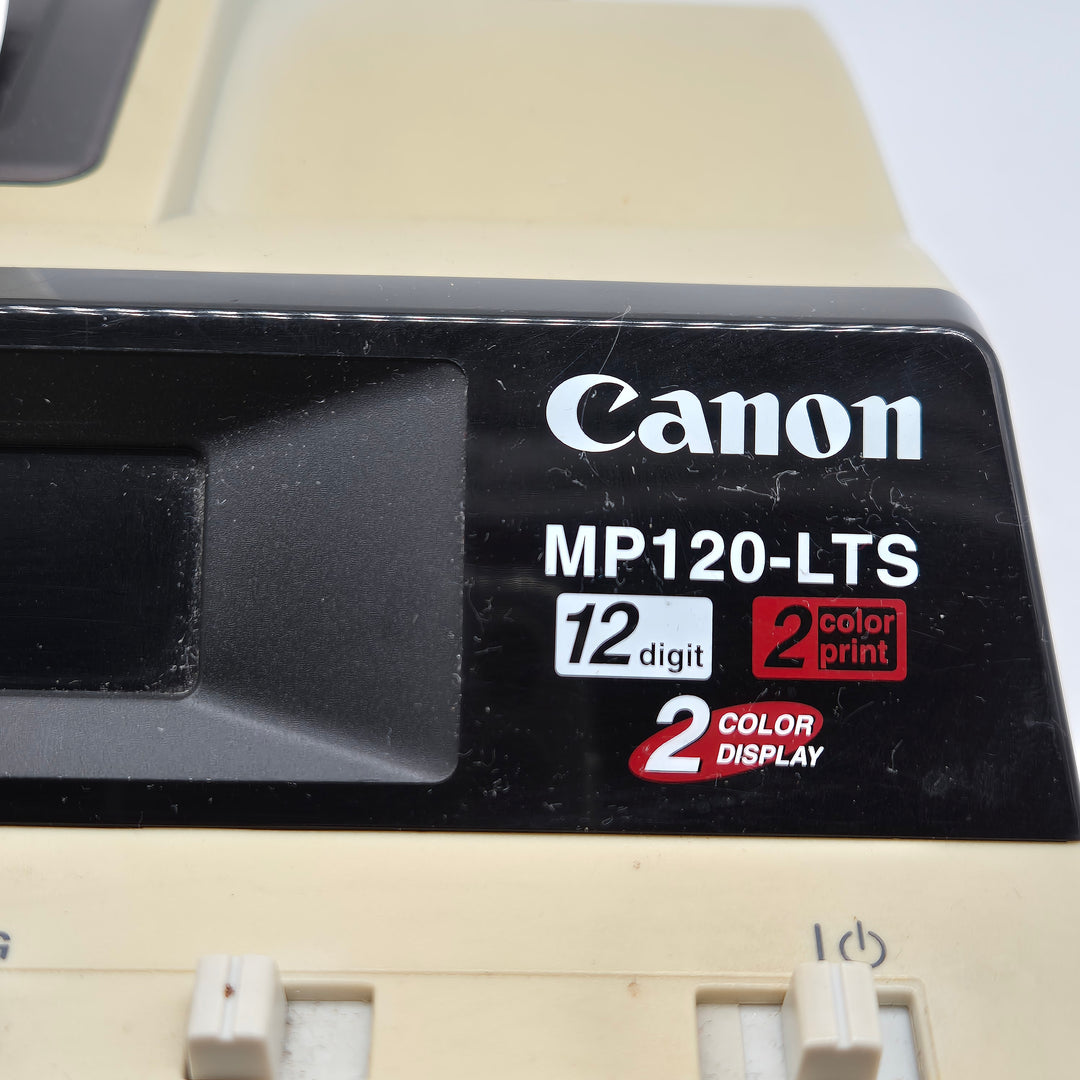 Canon MP120-LTS retro skrivbordskalkylator med rullband