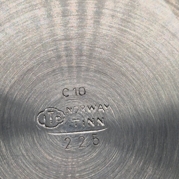 Vintage Tennskål med Lock – Norsk Tinn (ITB Norway)