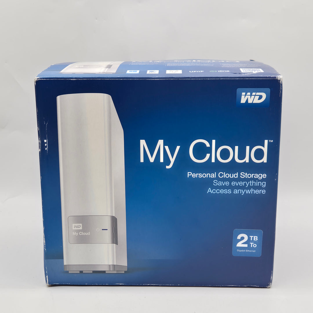 WD My Cloud 2TB nätverkshårddisk begagnad