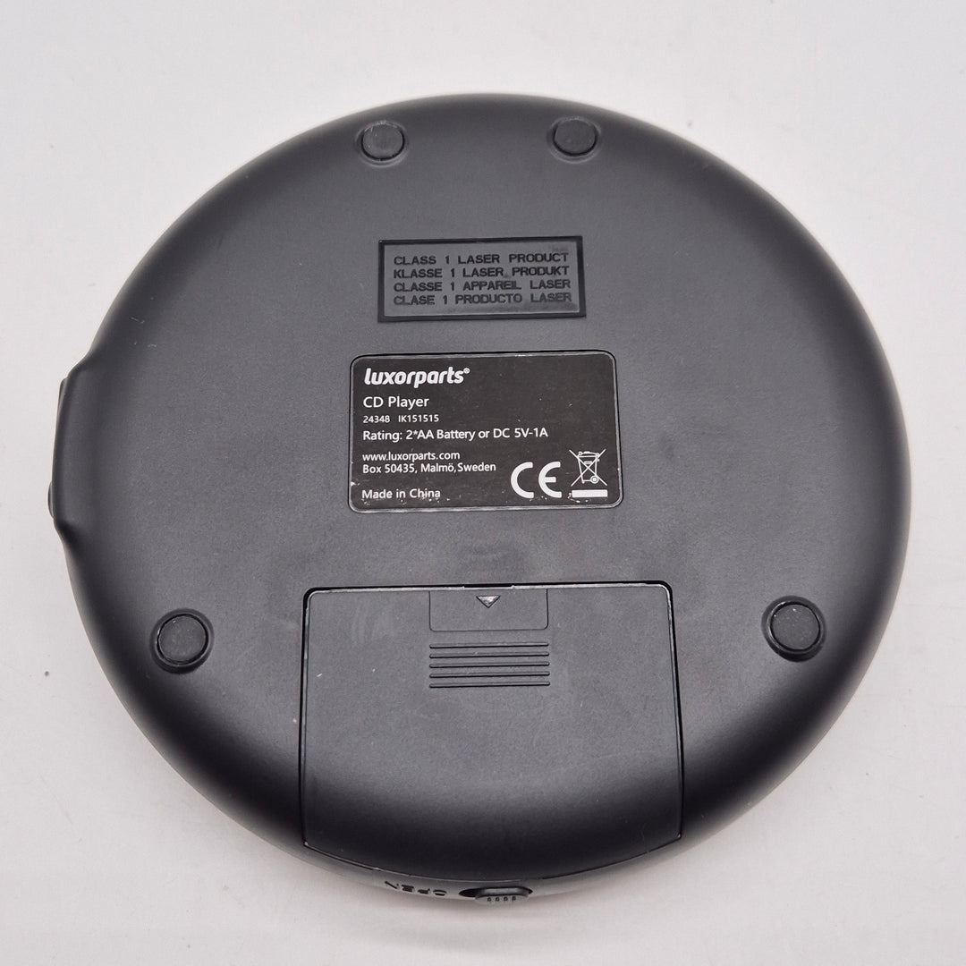 Luxorparts bärbar modern CD-spelare plast