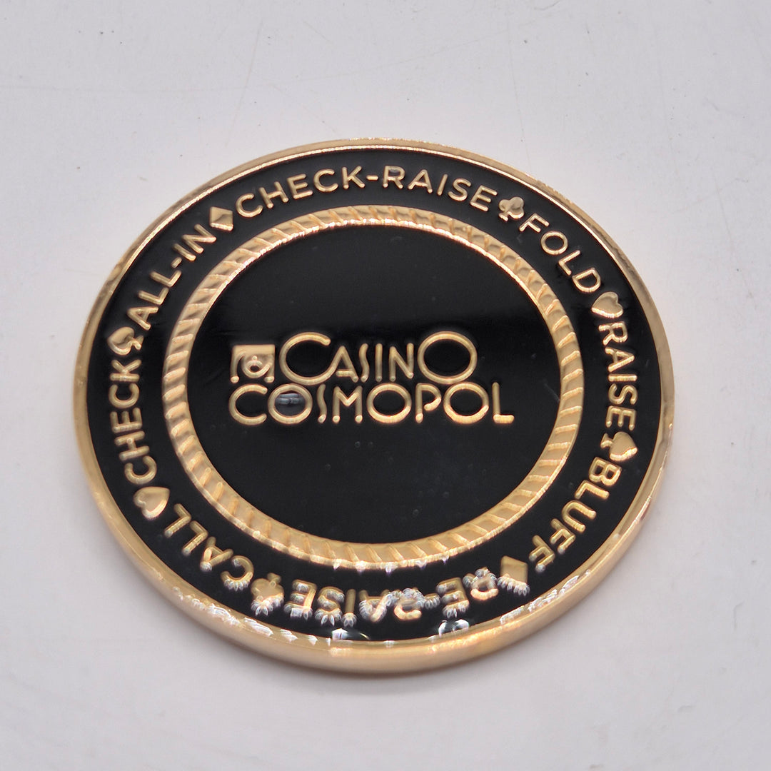 Elegant pokerbricka i metall Casino Cosmopol