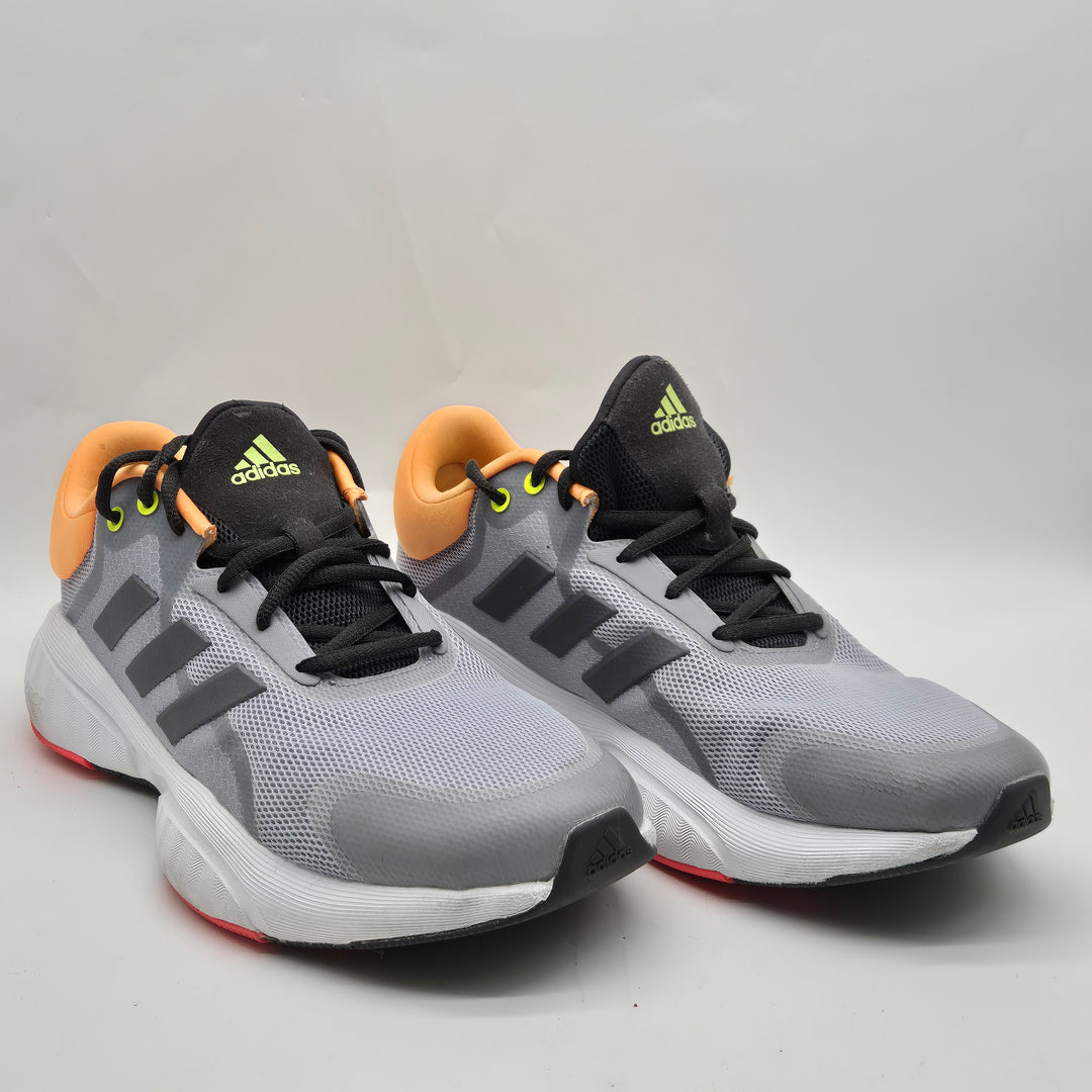 Adidas löparskor grå neonorange EU 42