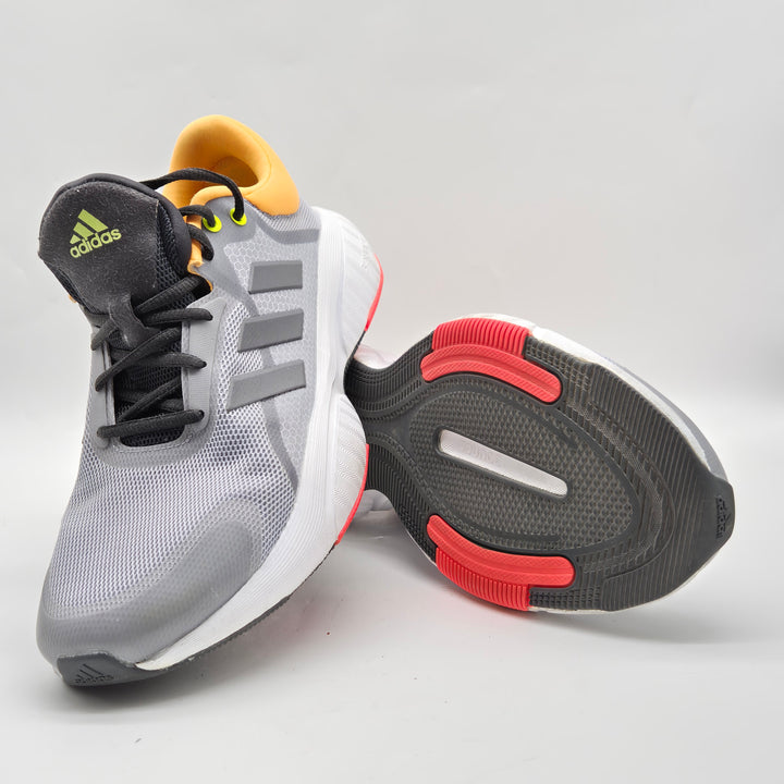 Adidas löparskor grå neonorange EU 42