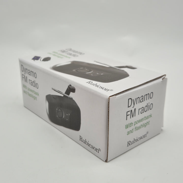 Rubicson dynamo nödradio med powerbank