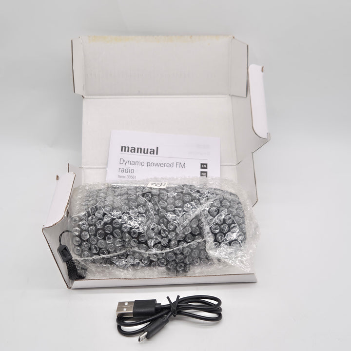 Rubicson dynamo nödradio med powerbank