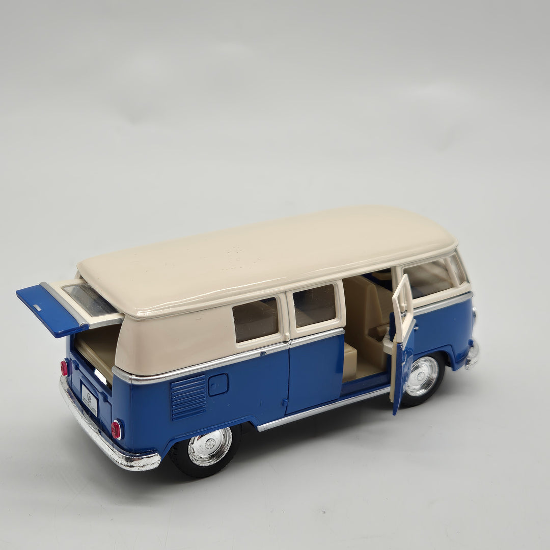 VW Transporter Modellbil – Klassisk Volkswagen Buss (Set med 3)