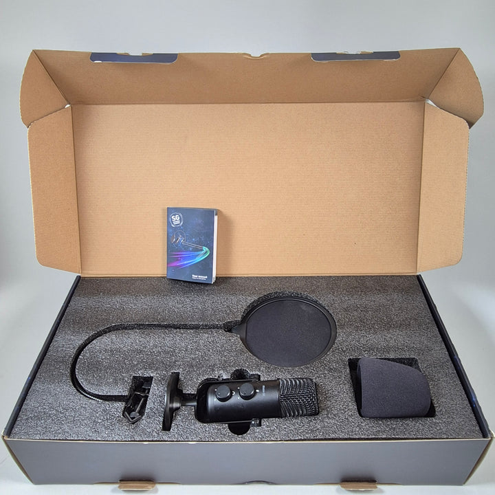 Serious Gaming Galder V2 USB-mikrofon med arm