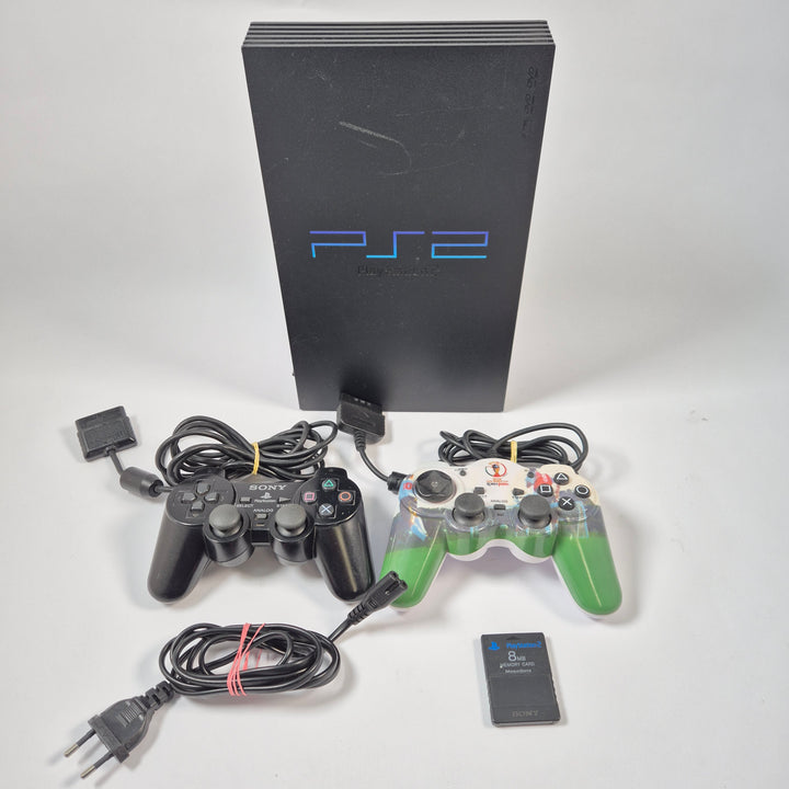 Sony PlayStation 2 tjock retrokonsol komplett