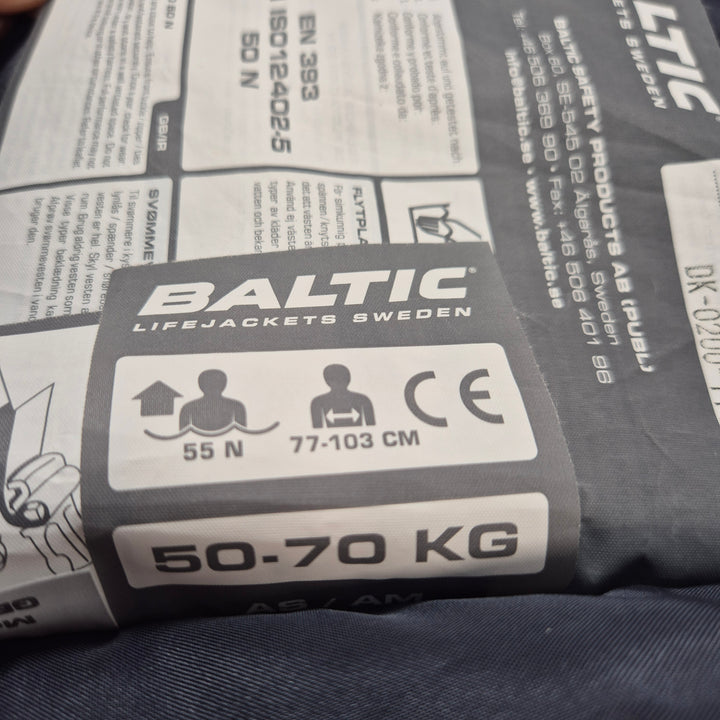 Baltic flytväst 55 N orange vuxen