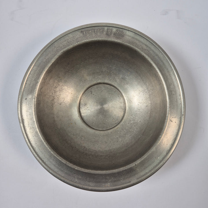 Retro serveringsset i matt silverfärgad metall