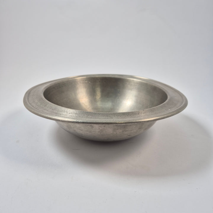 Retro serveringsset i matt silverfärgad metall