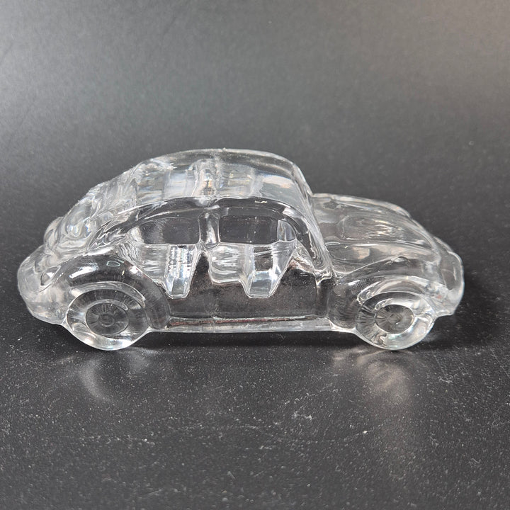 Retro glasbil prydnad i klar glas bubbla