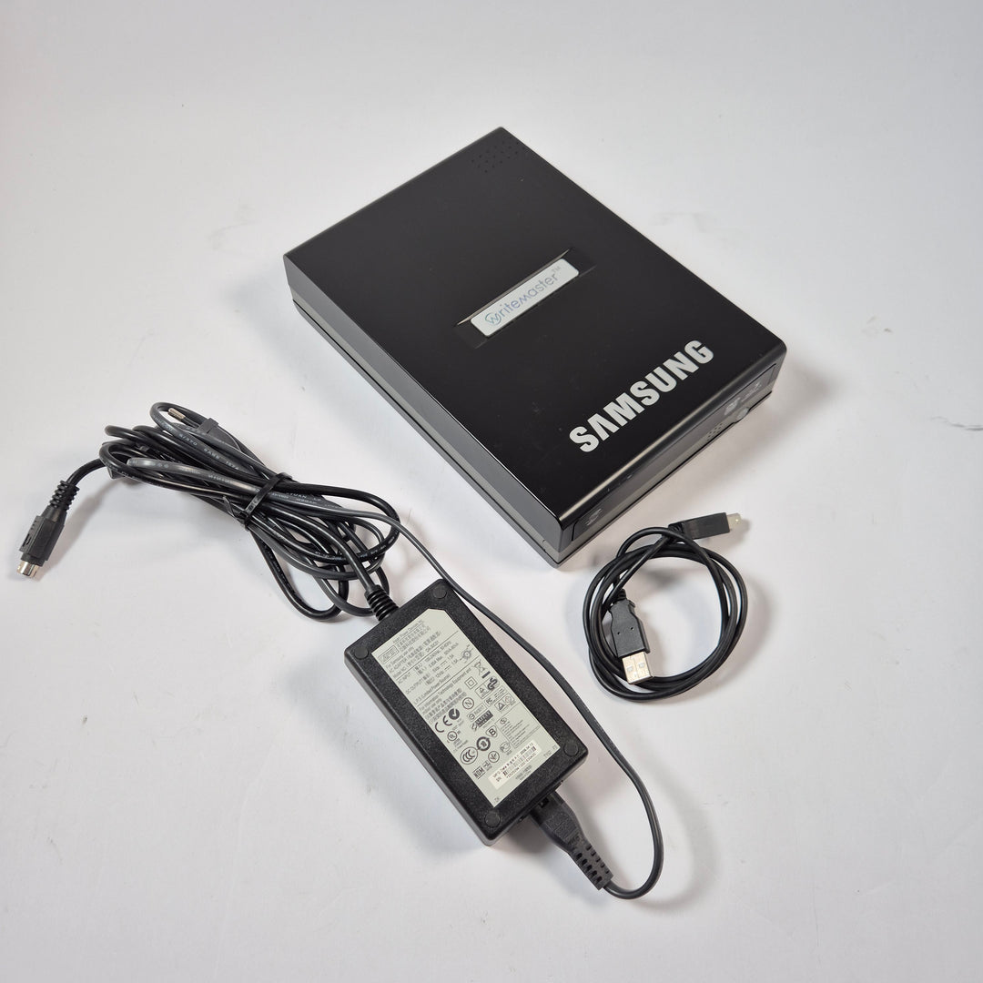 Samsung extern DVD‑brännare retro svart kompakt