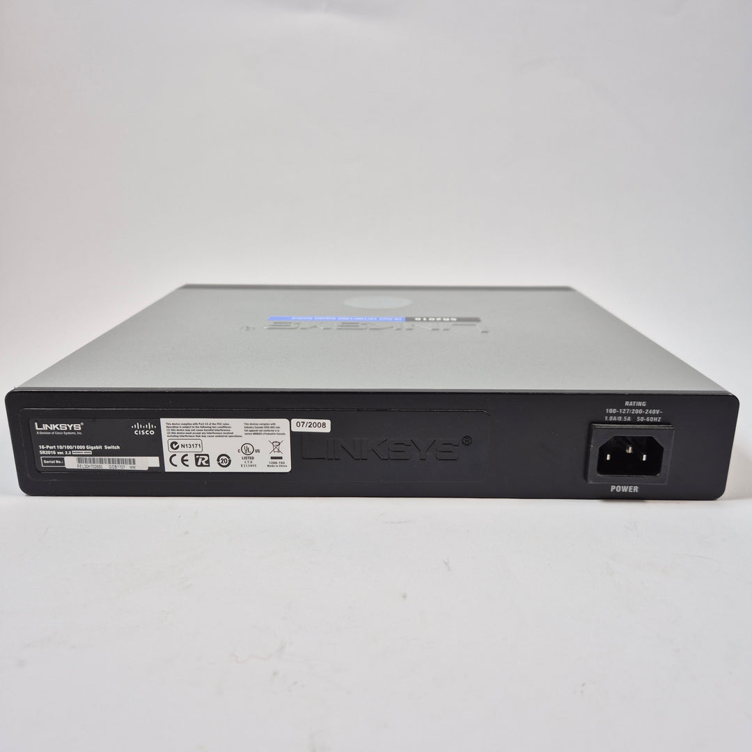 Linksys by Cisco gigabit nätverksswitch 16 portar