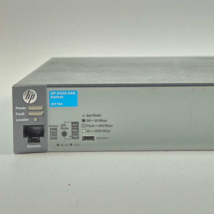 HPE nätverksswitch J9776A rackmonterad metall