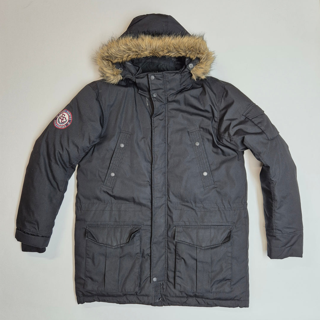 Svart vinterparkas Etirel Campus Sportswear XL