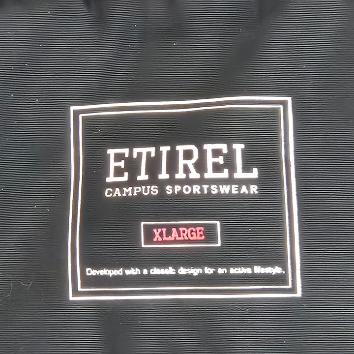 Svart vinterparkas Etirel Campus Sportswear XL