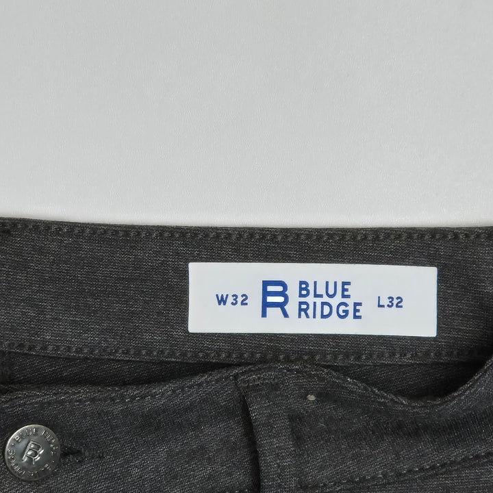 Mörkgrå smala herrjeans Blue Ridge W32 L32