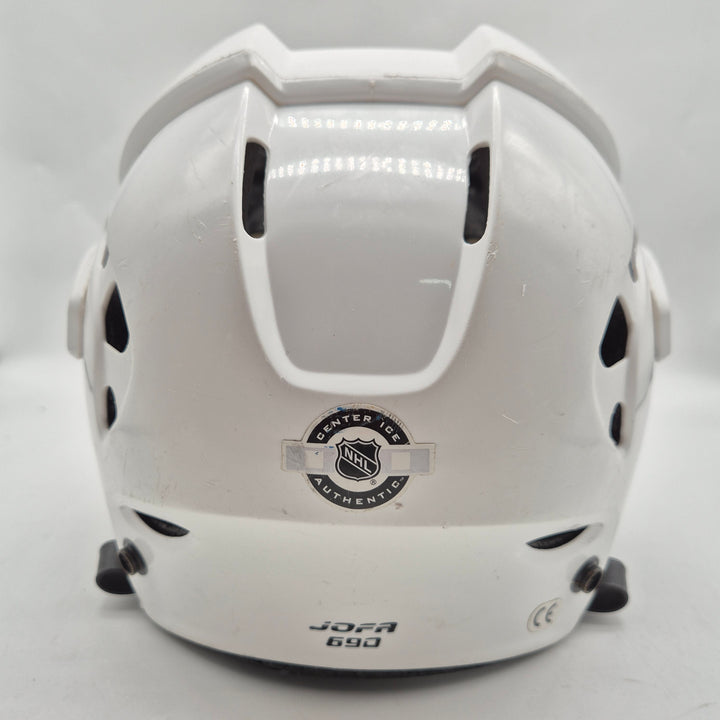 Jofa 690 vit retro ishockeyhjälm med galler