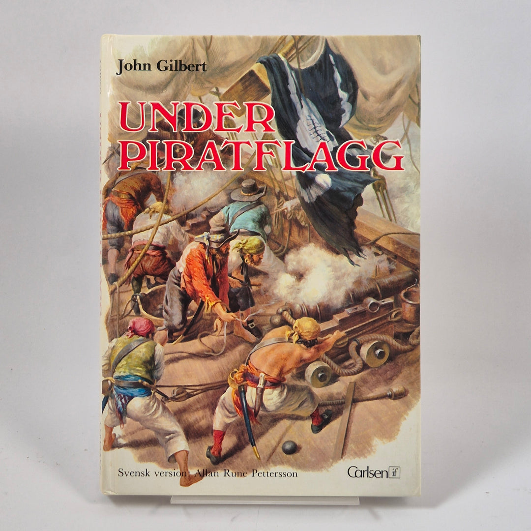 Retro faktabok om pirater Under piratflagg