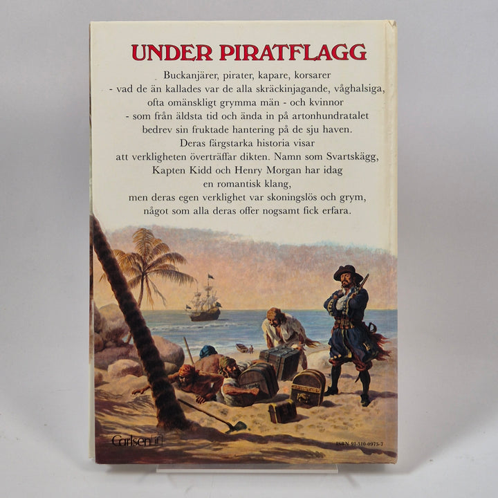 Retro faktabok om pirater Under piratflagg
