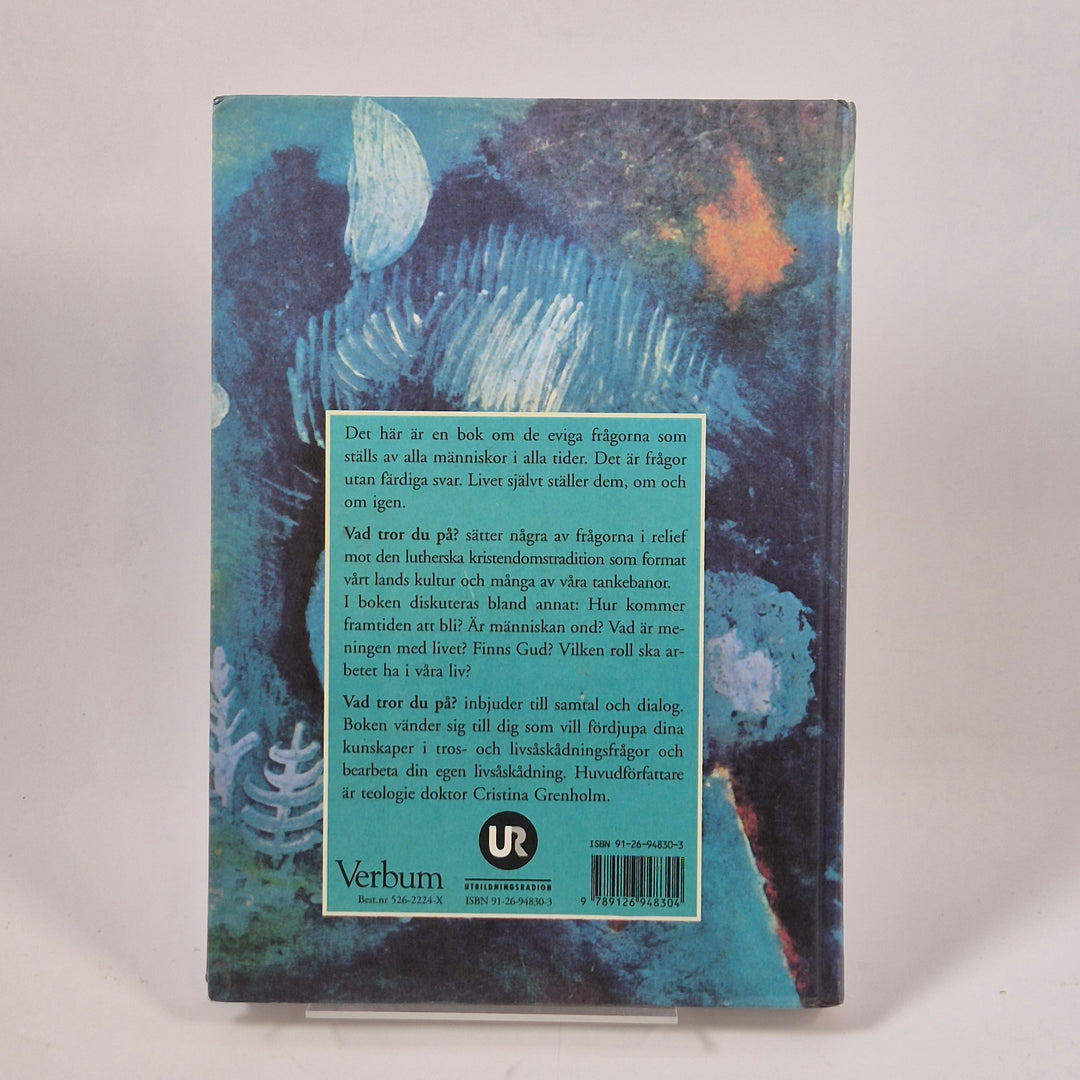 Vad tror du på bok Verbum hardback