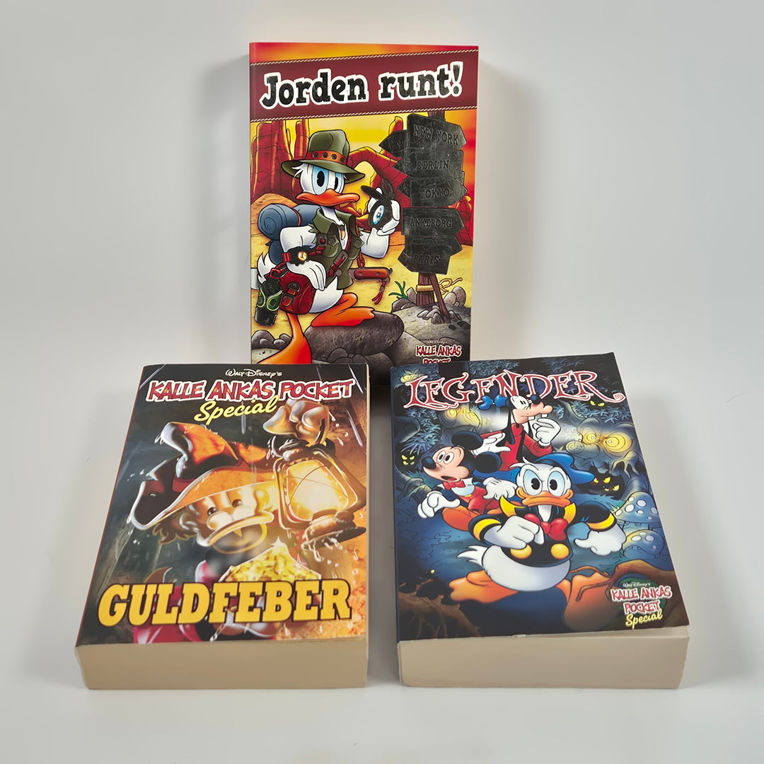 Kalle Ankas Pocket Special samlartrio Disney