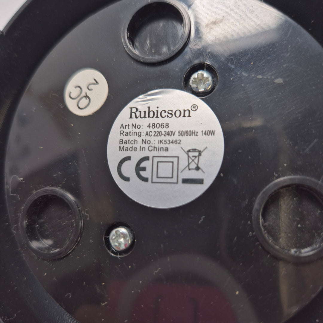 Rubicson elektrisk kaffekvarn rostfritt stål