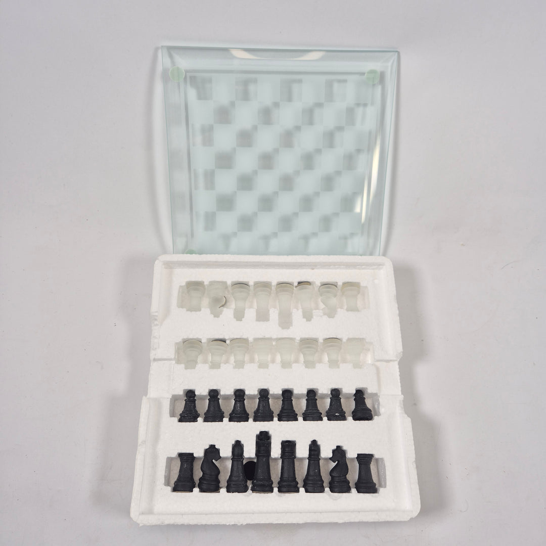Elegant Glass Chess schackspel i glas