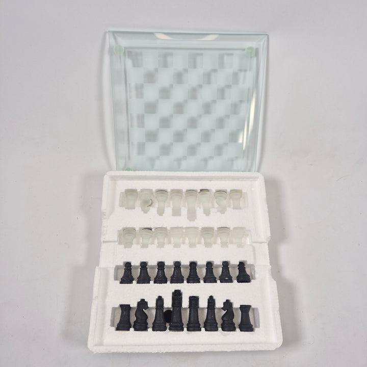 Elegant Glass Chess schackspel i glas