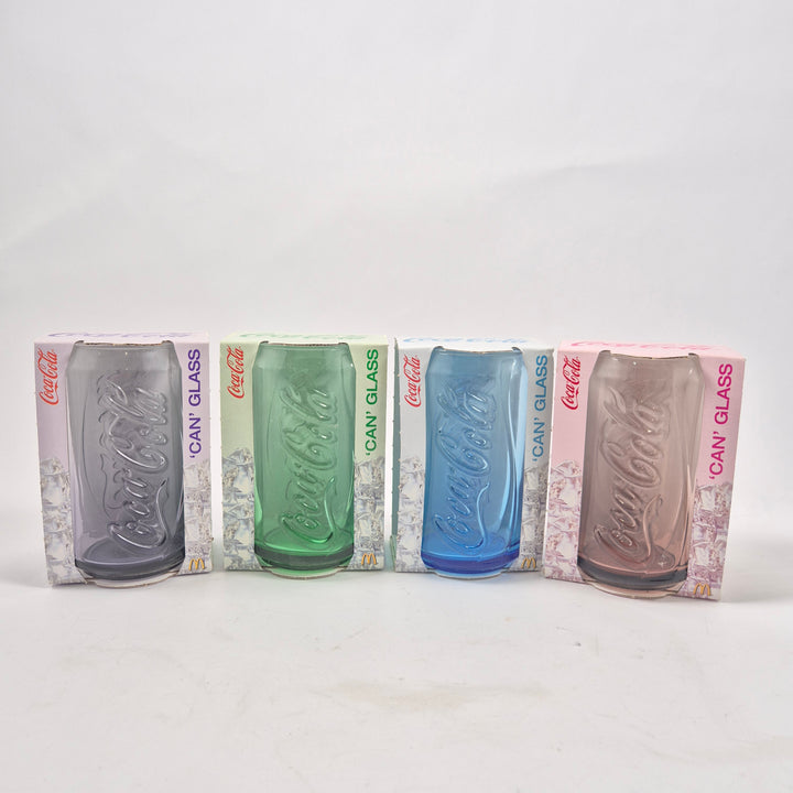 Coca-Cola McDonald’s can glas set retro