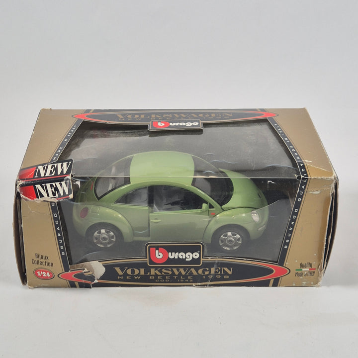 Bburago Volkswagen New Beetle 1998 modellbil retro