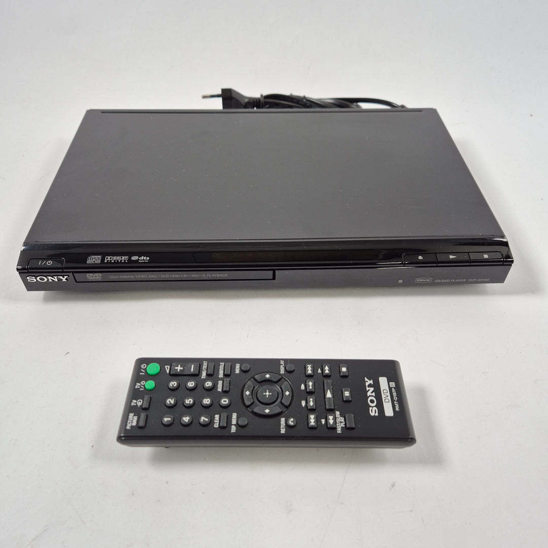 Sony DVP-SR100 kompakt svart DVD-spelare