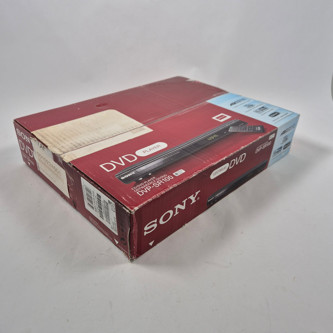 Sony DVP-SR100 kompakt svart DVD-spelare